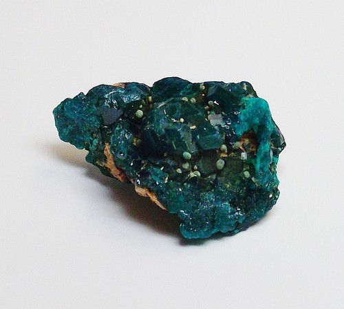 Dioptase crystals malachite - dioptase,
